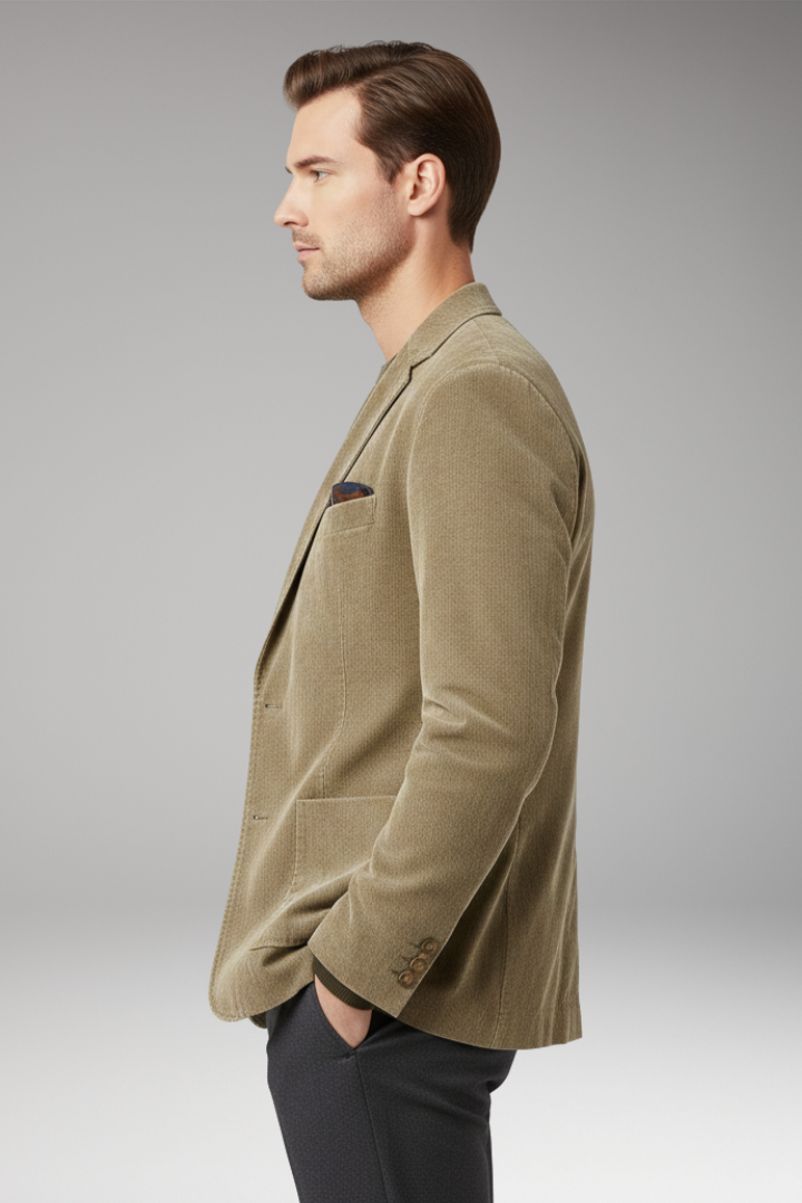 Men's Two Button Blazer Jacket