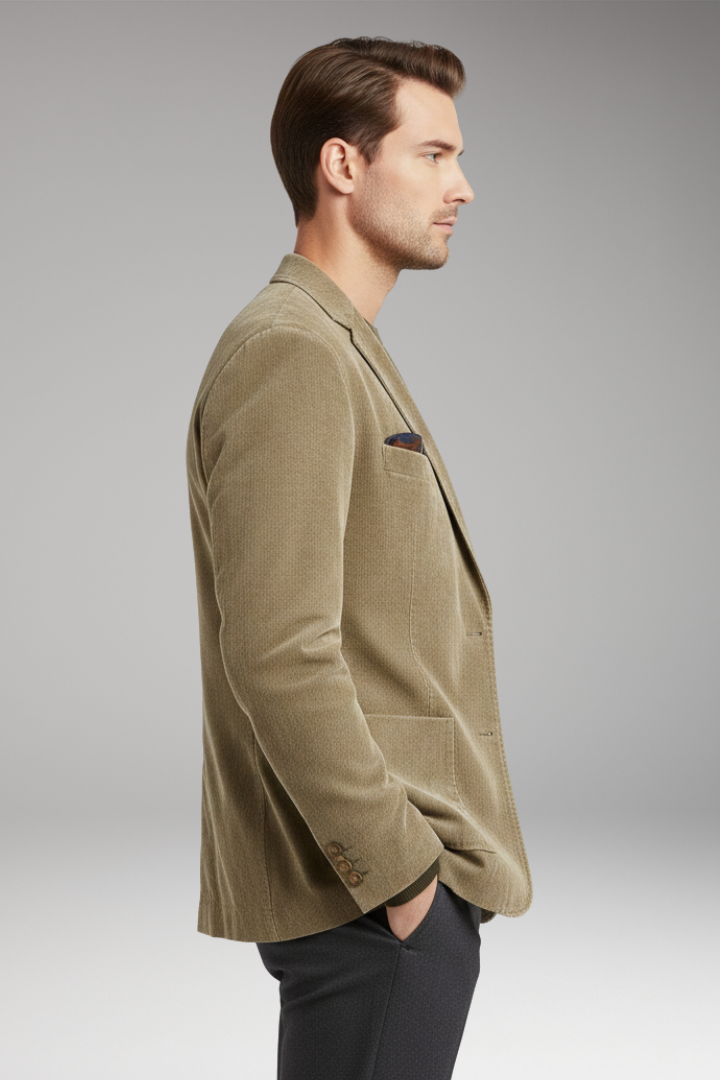 Men's Two Button Blazer Jacket