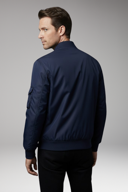 Men's Jacket Practical Pockets Elastic Cuffs