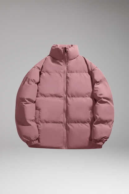 Men's Quilted Jacket Zipper Closure - VibreMode