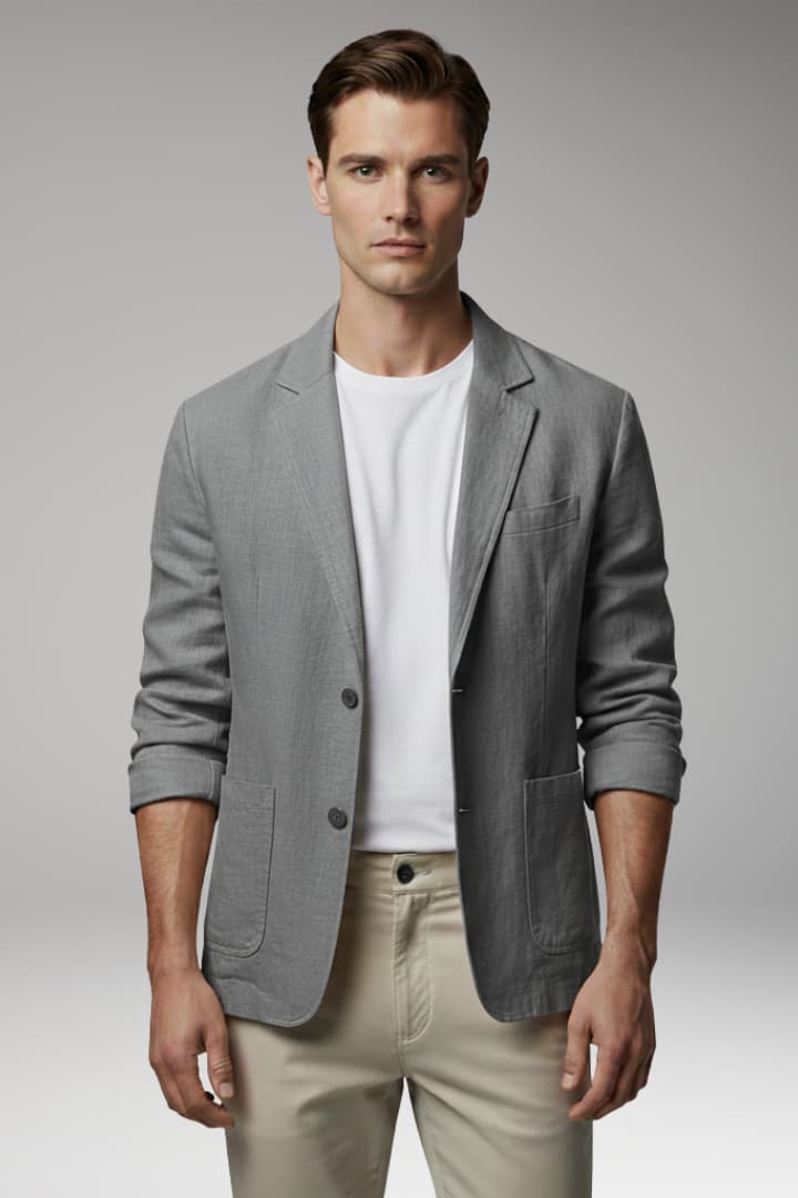 Men's Relaxed Fit Dyed Jacket