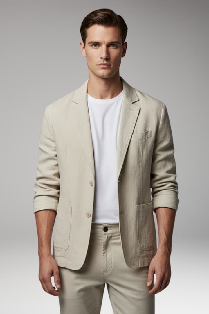 Men's Relaxed Fit Dyed Jacket