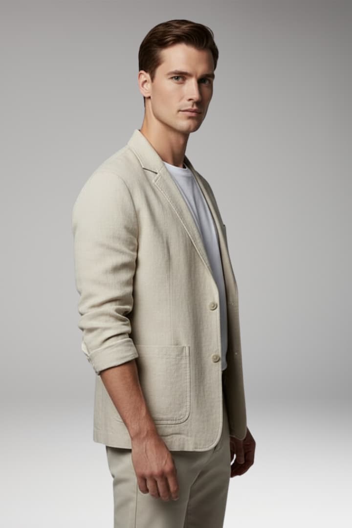 Men's Relaxed Fit Dyed Jacket