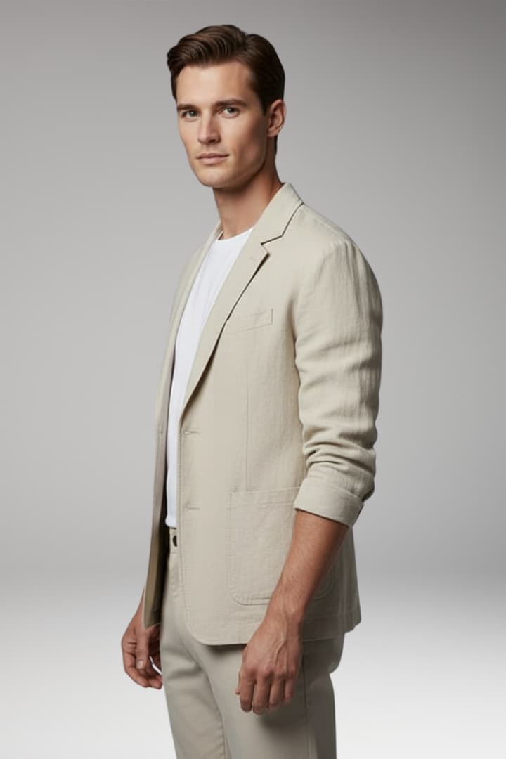 Men's Relaxed Fit Dyed Jacket