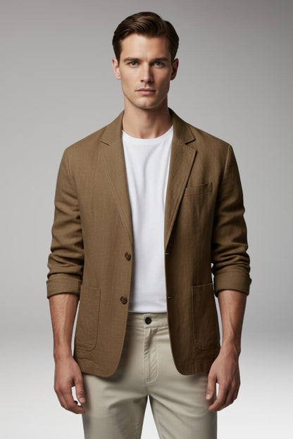 Men's Relaxed Fit Dyed Jacket