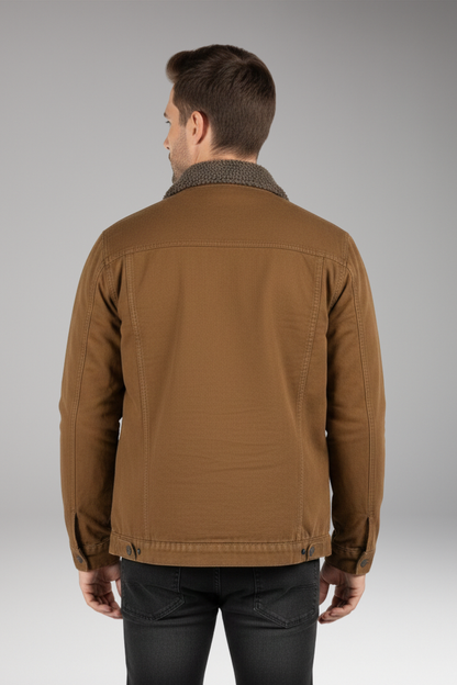 Men's Sherpa Lined Woven Jacket