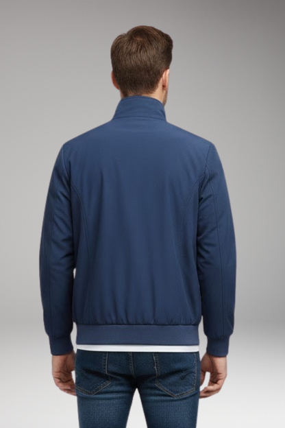 Men's Stand-Up Collar Zip Jacket