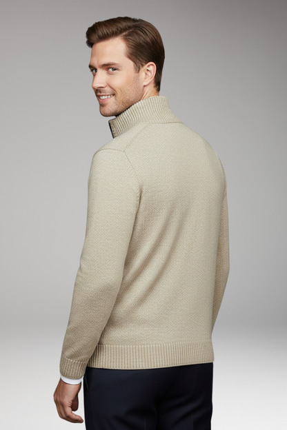 Men's Zipper Jacket Stand-Up Collar
