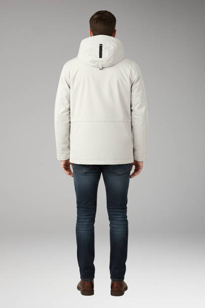 Men's Stand Collar Full Zip Jacket