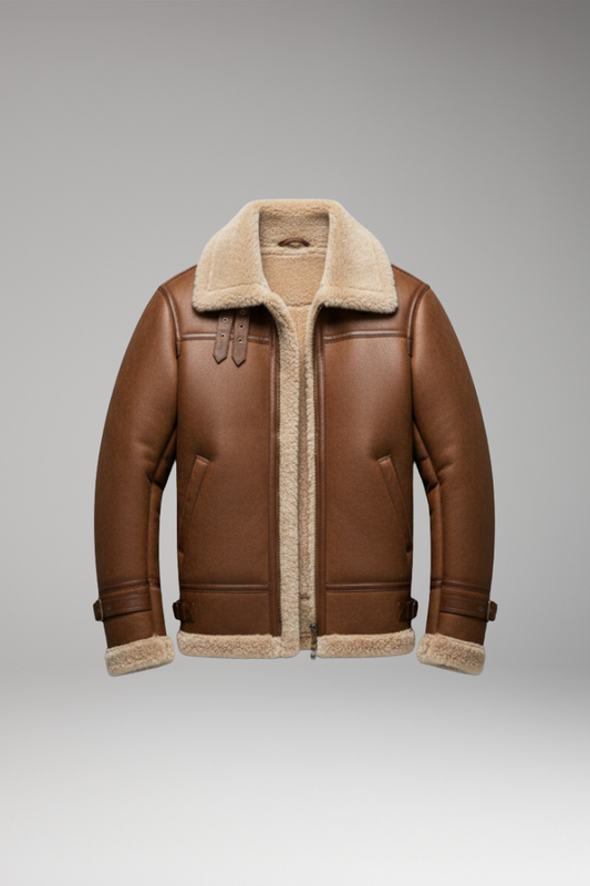 Men's Synthetic Jacket Front Zipper - VibreMode