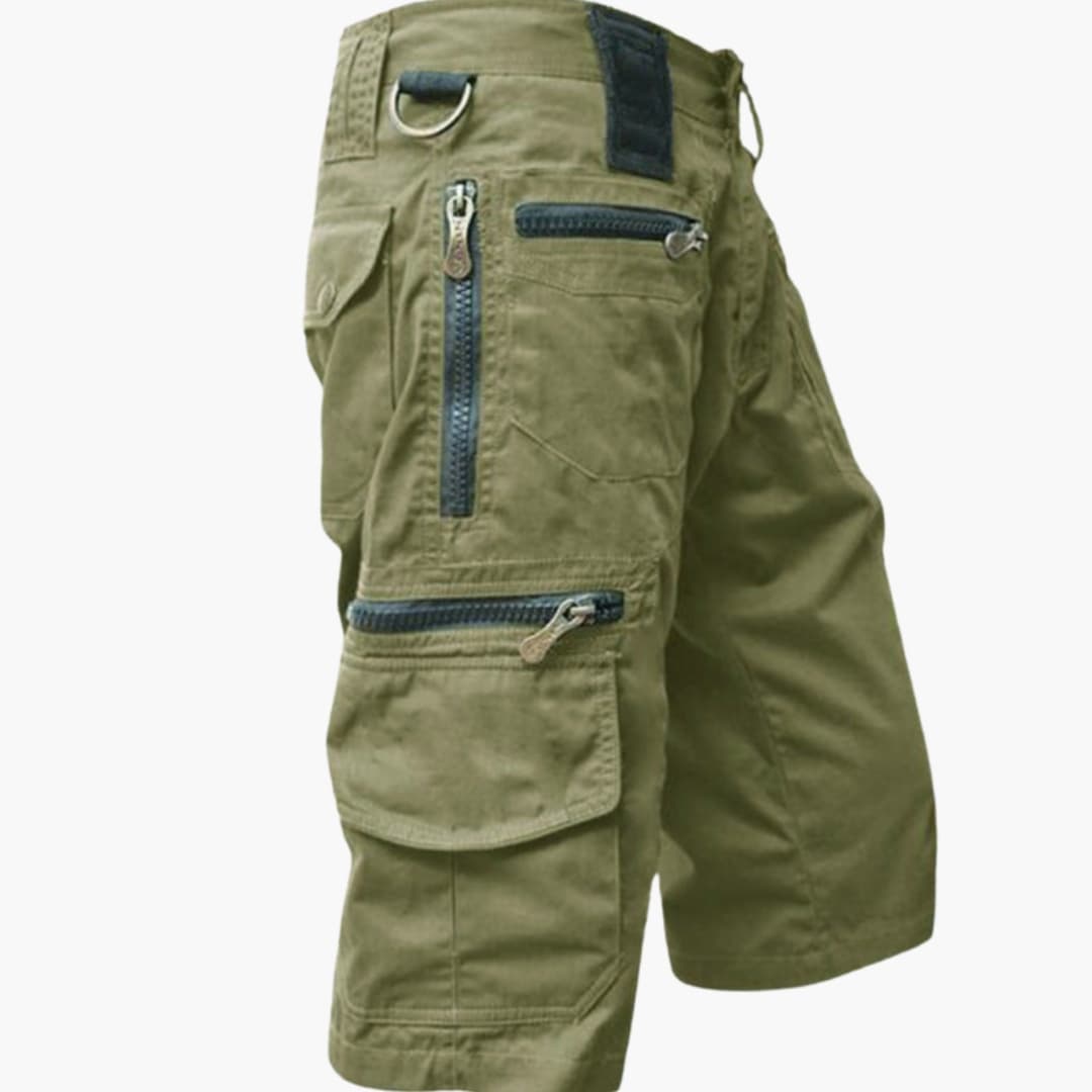 Men's Cargo Shorts Straight Leg Utility Pockets