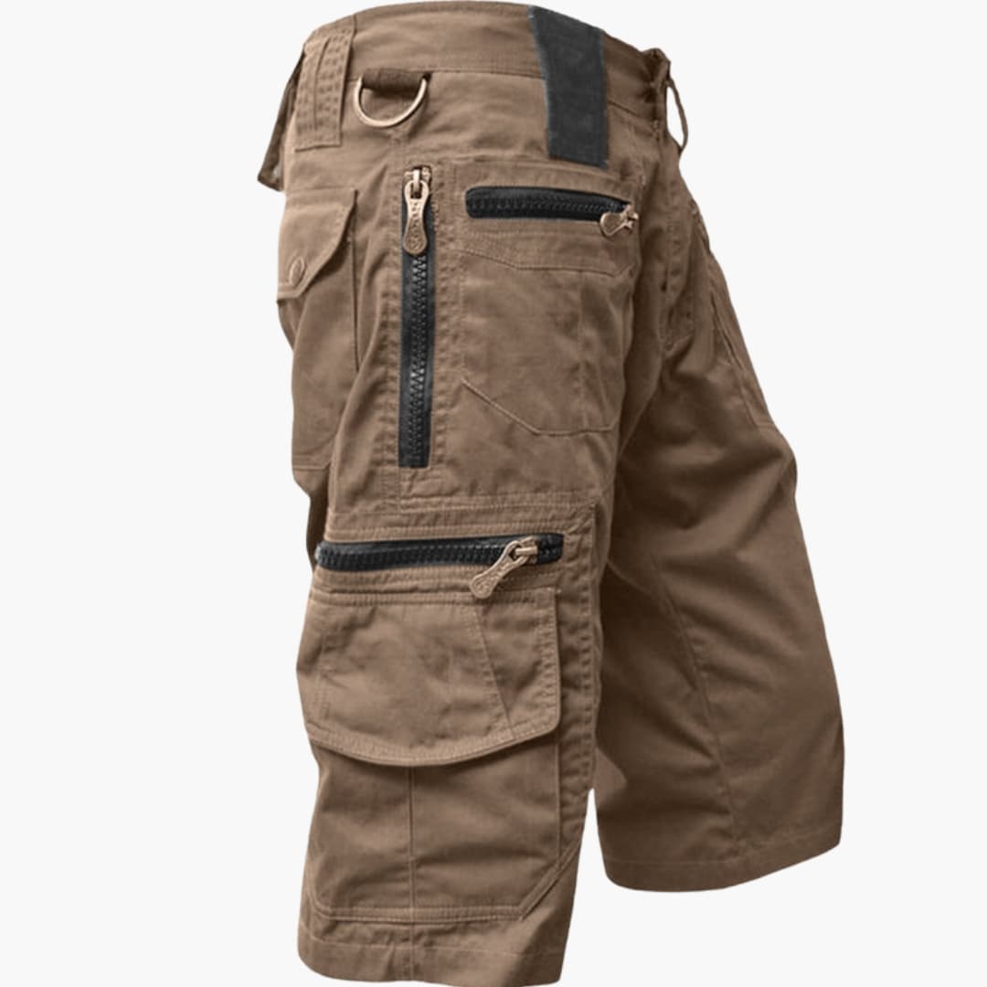 Men's Cargo Shorts Straight Leg Utility Pockets