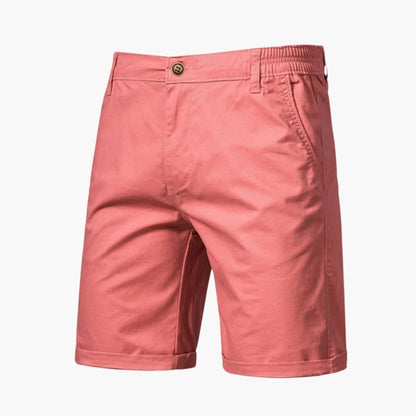 Men's Knee Length Shorts Zip Fly Belt Loops