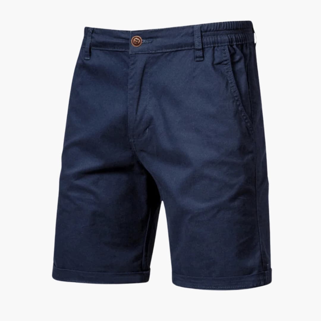 Men's Knee Length Shorts Zip Fly Belt Loops