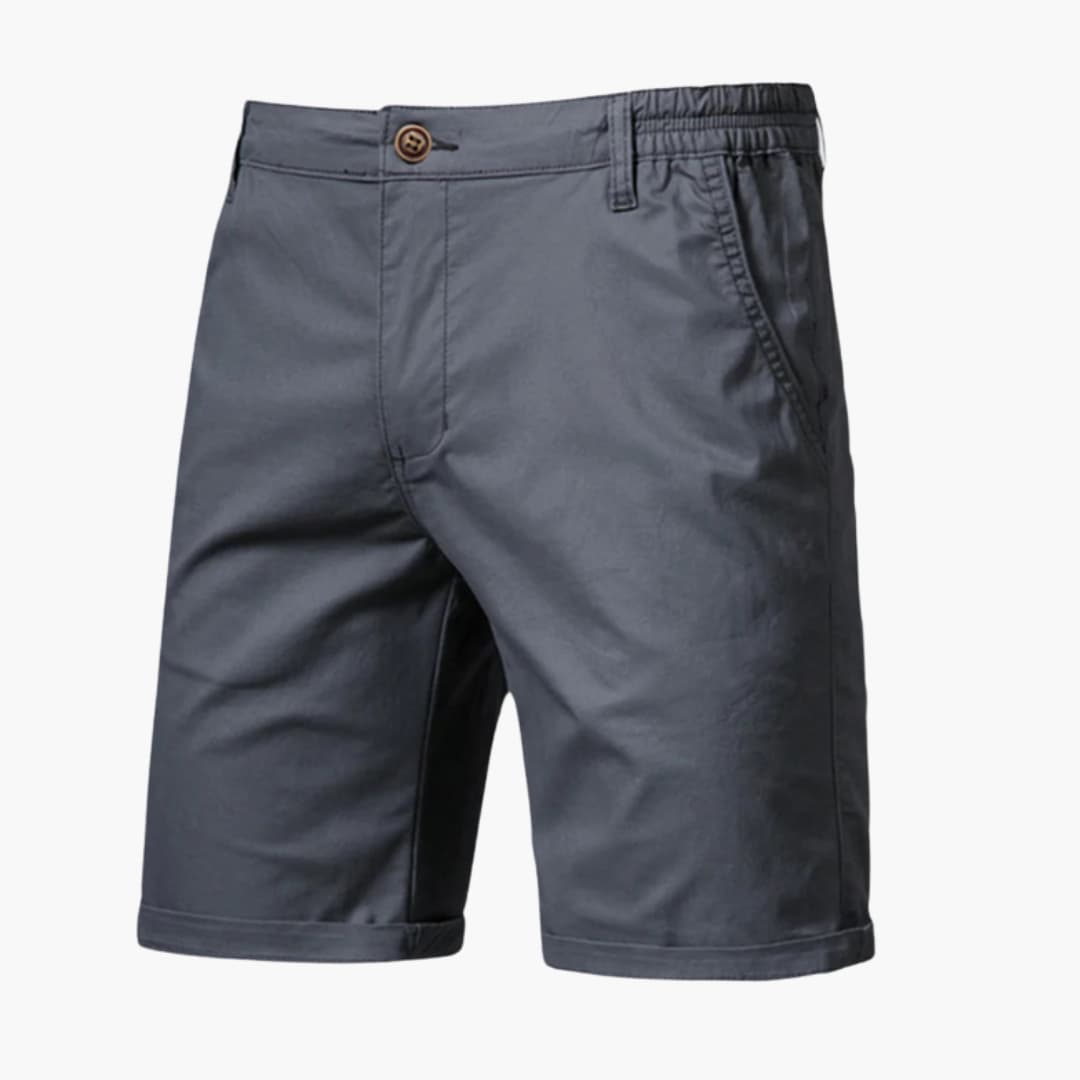 Men's Knee Length Shorts Zip Fly Belt Loops