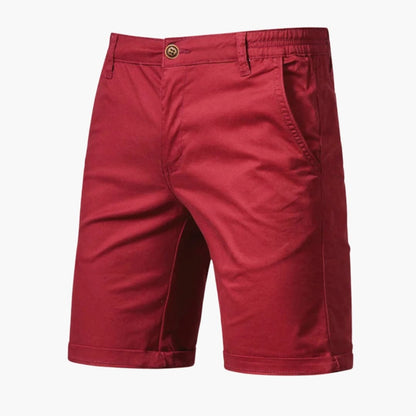 Men's Knee Length Shorts Zip Fly Belt Loops