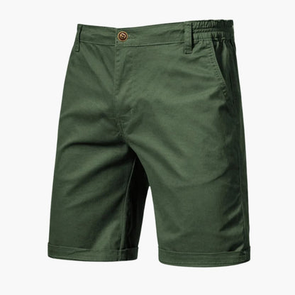 Men's Knee Length Shorts Zip Fly Belt Loops