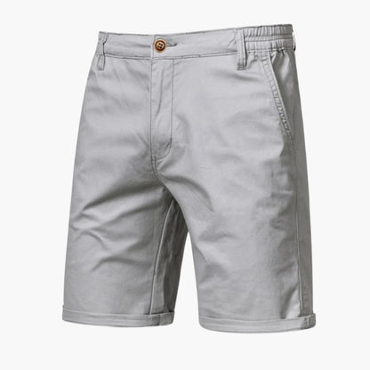 Men's Knee Length Shorts Zip Fly Belt Loops