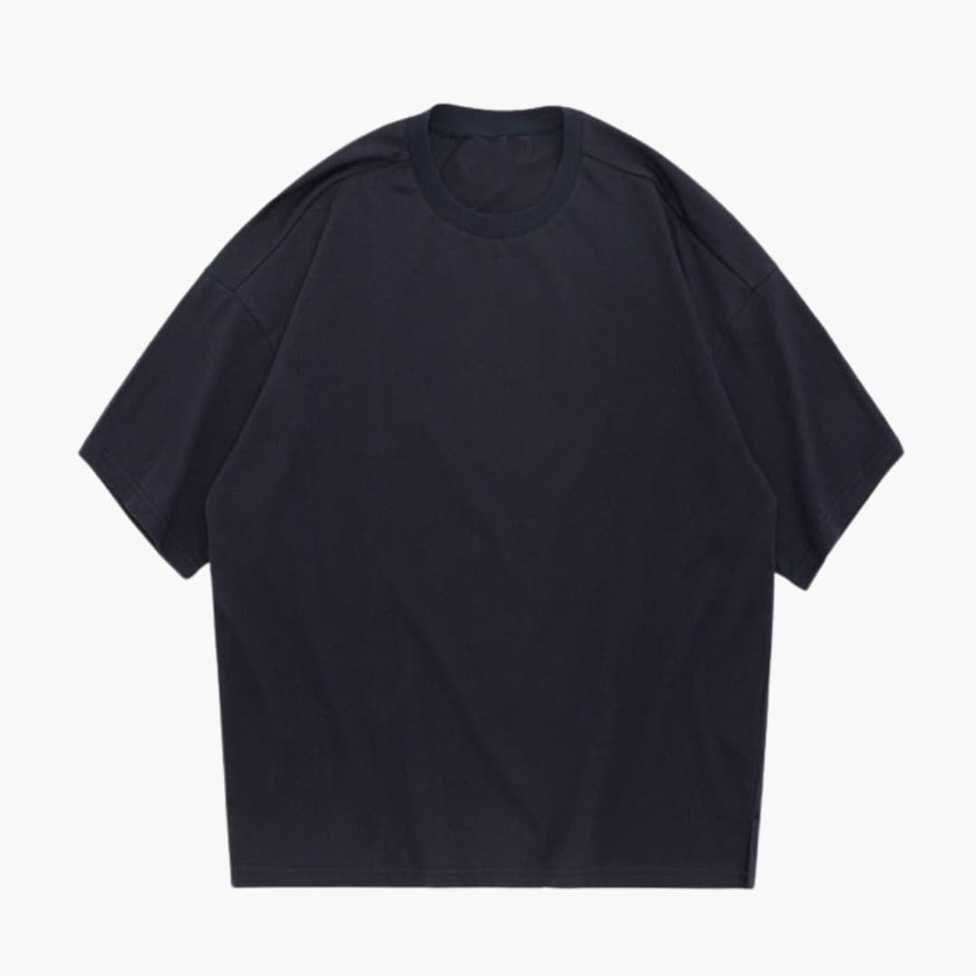 Men's Oversized Crew Neck T-Shirt Short Sleeves