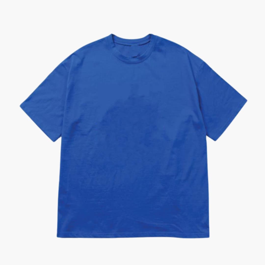 Men's Oversized Crew Neck T-Shirt Short Sleeves