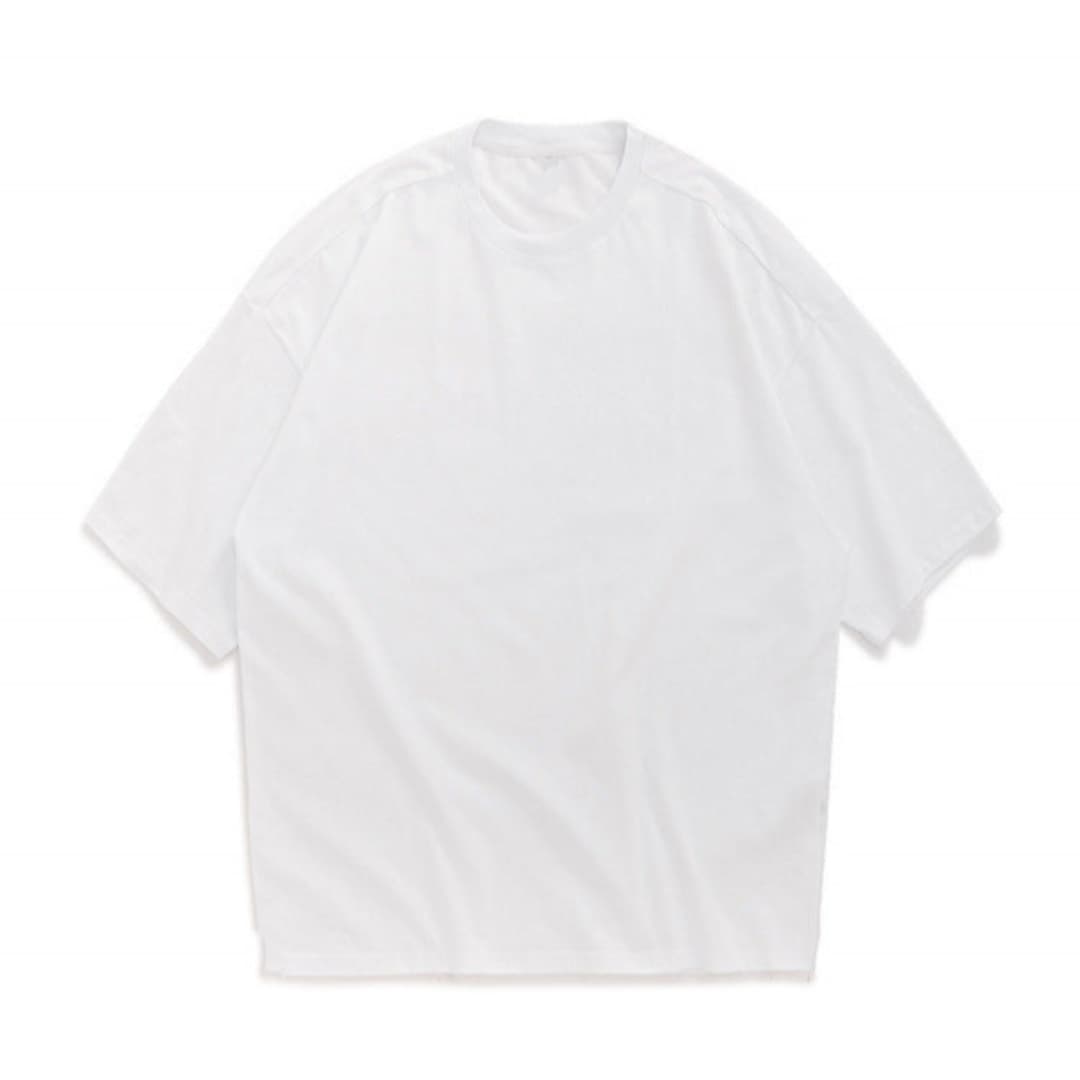 Men's Oversized Crew Neck T-Shirt Short Sleeves