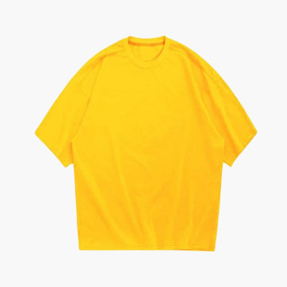 Men's Oversized Crew Neck T-Shirt Short Sleeves