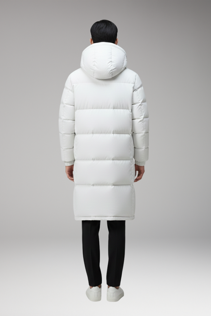 Men's Parka Coat Hooded Multi Pocket