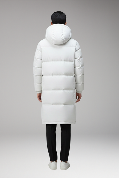 Men's Parka Coat Hooded Multi Pocket