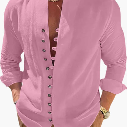 Men's Button-Down Collar Dress Shirt