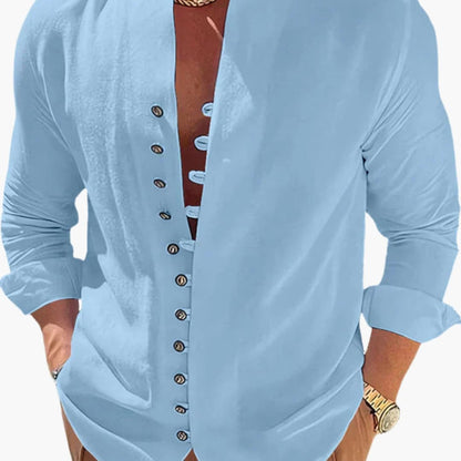 Men's Button-Down Collar Dress Shirt