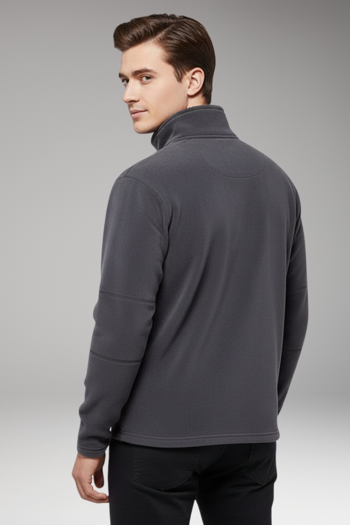 Men's Quarter Zip Pullover Fleece Lining