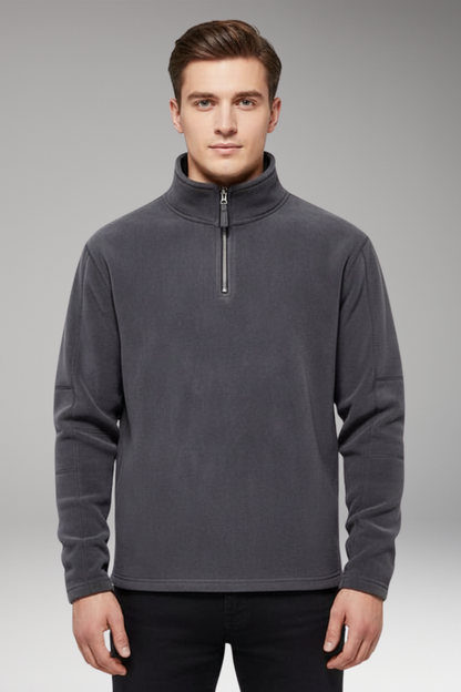 Men's Quarter Zip Pullover Fleece Lining