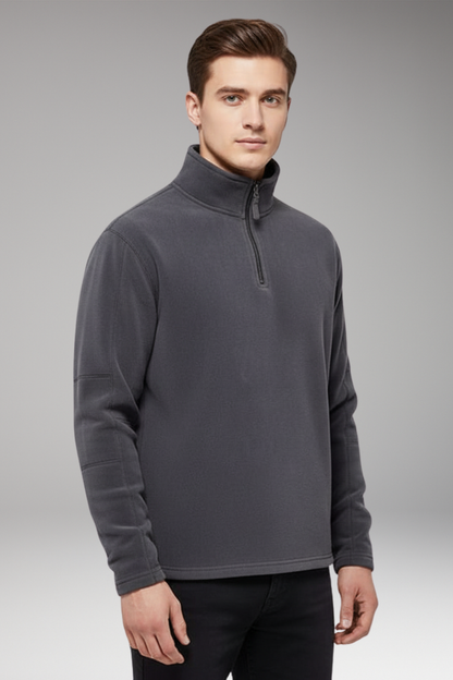 Men's Quarter Zip Pullover Fleece Lining