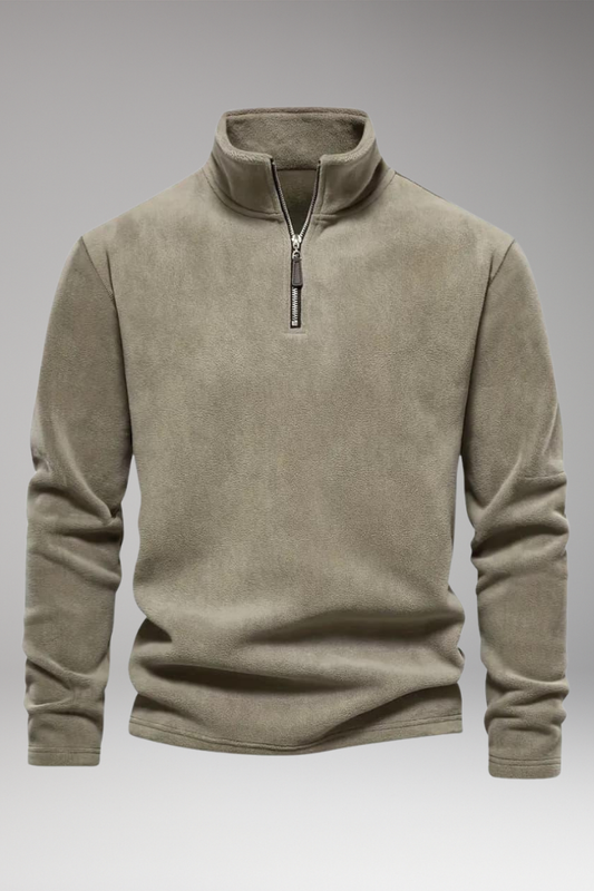 Men's Fleece Pullover Zip Closure - VibreMode