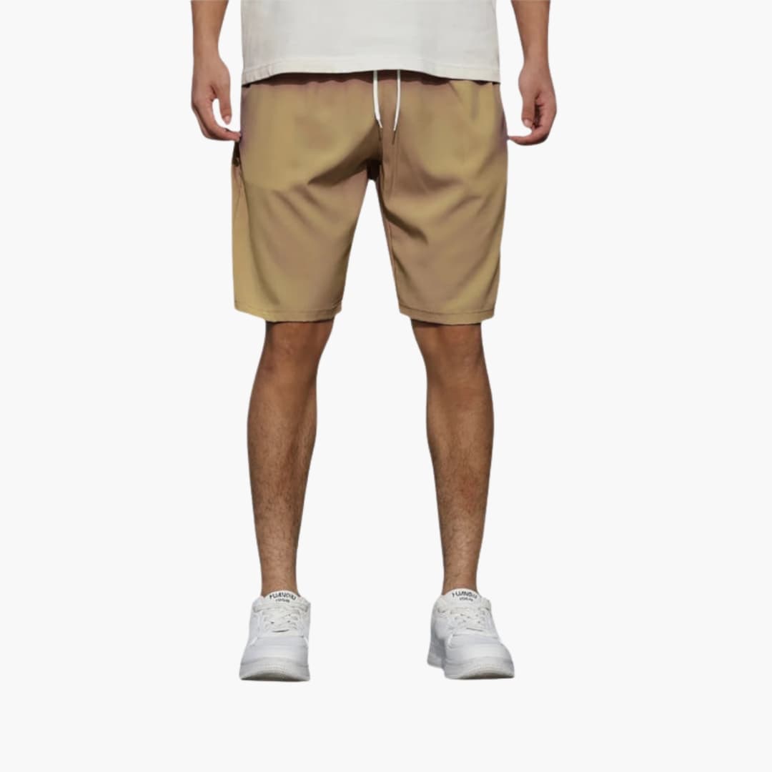 Men's Quick-Dry Athletic Shorts Elastic Waistband