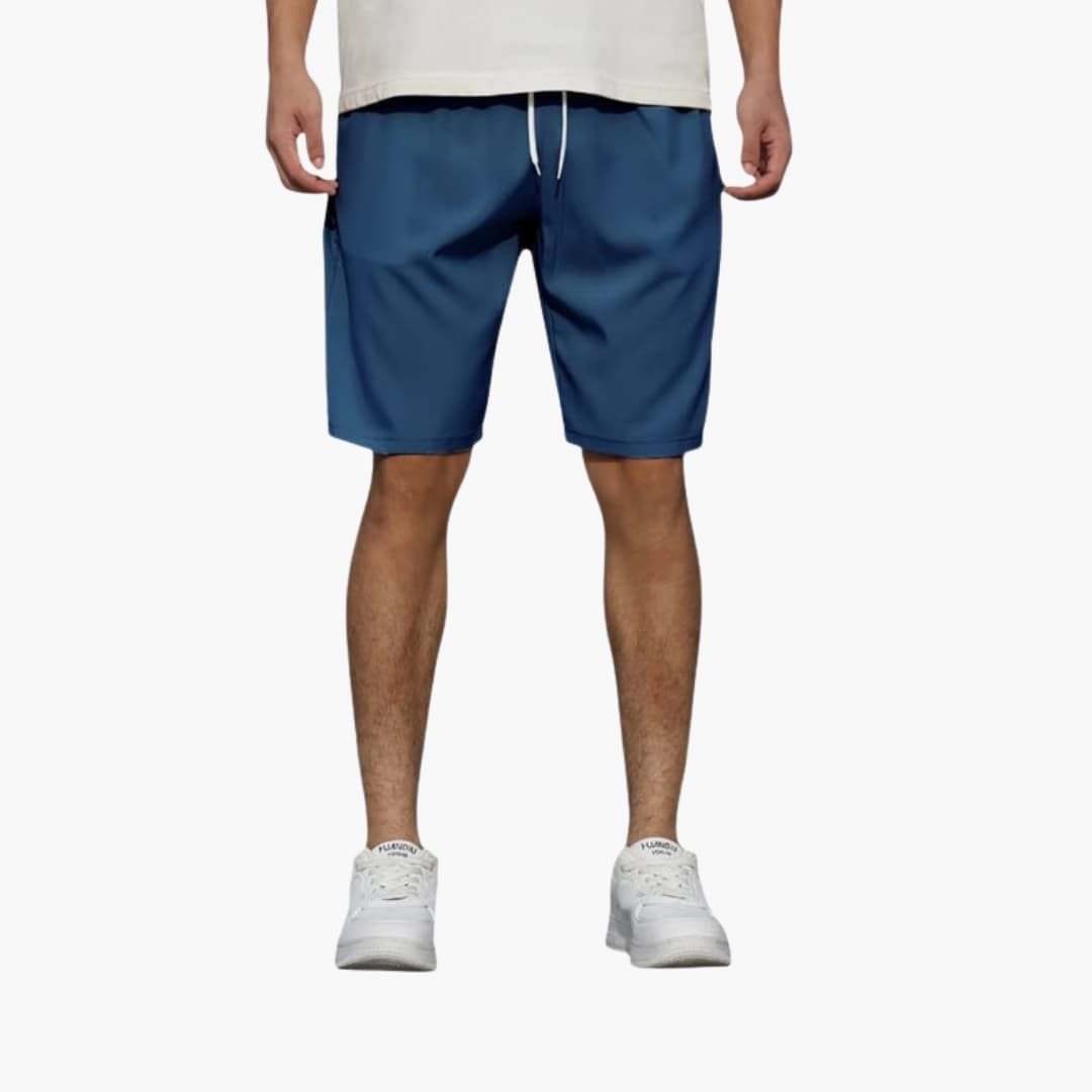 Men's Quick-Dry Athletic Shorts Elastic Waistband