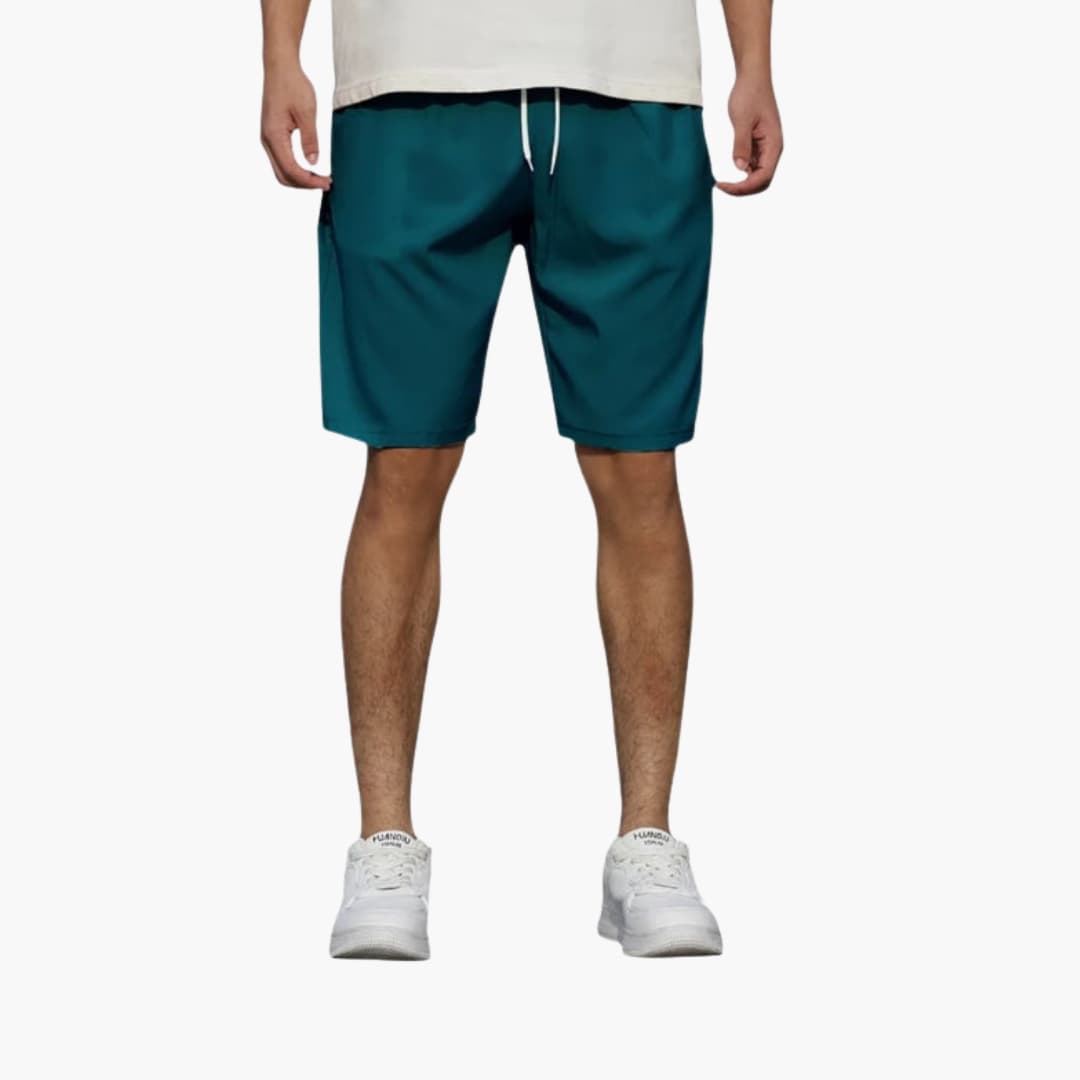 Men's Quick-Dry Athletic Shorts Elastic Waistband