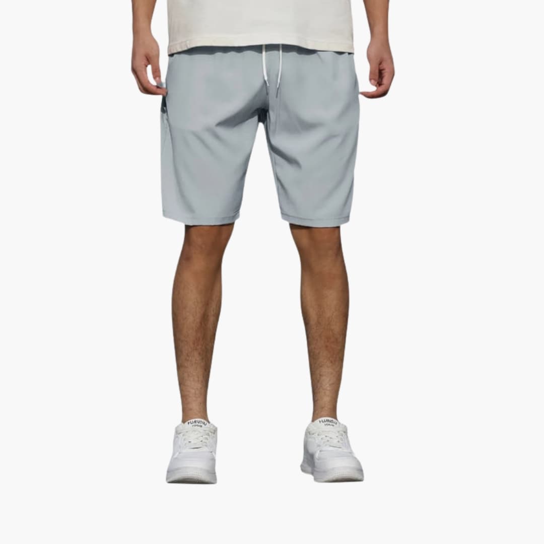 Men's Quick-Dry Athletic Shorts Elastic Waistband