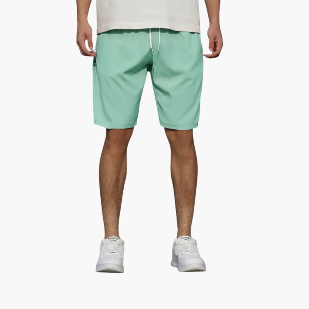 Men's Quick-Dry Athletic Shorts Elastic Waistband