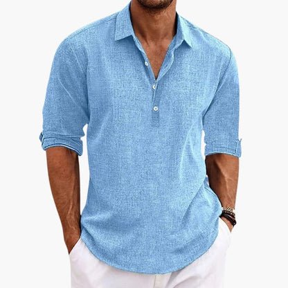 Mens Polo Shirt Short Sleeve Textured