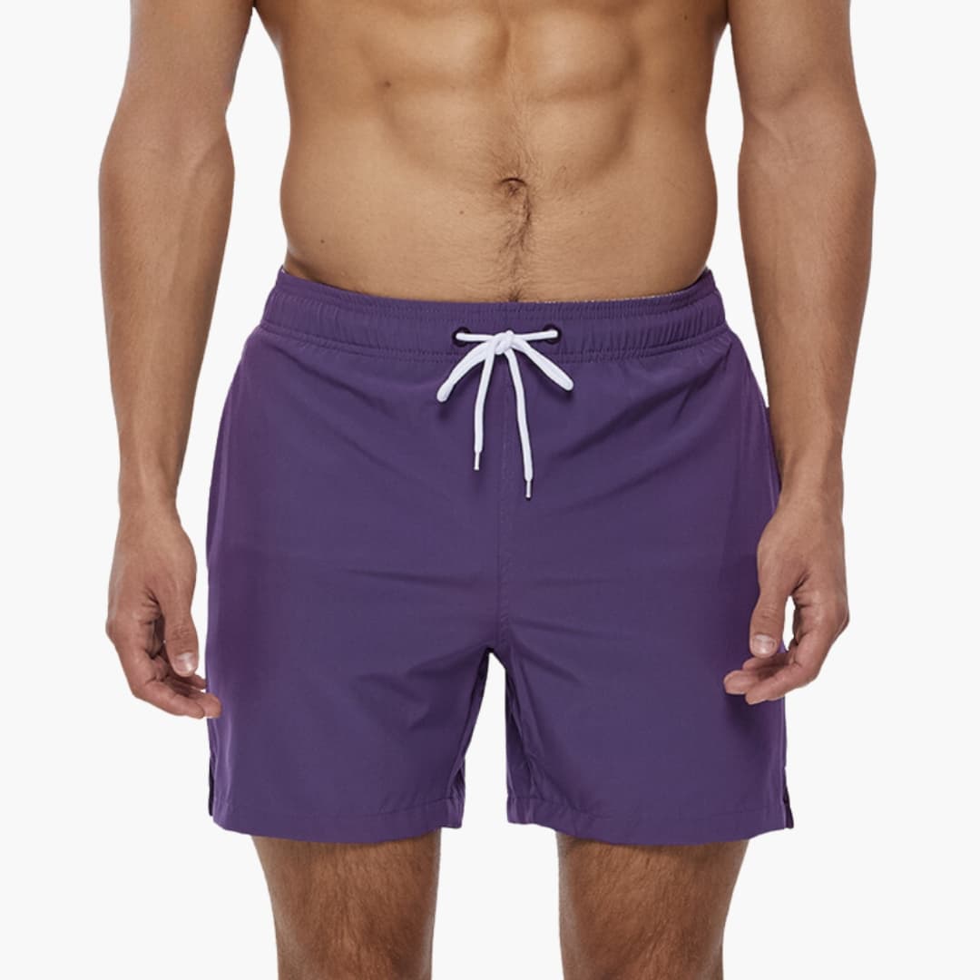 Men's Elastic Waist Shorts
