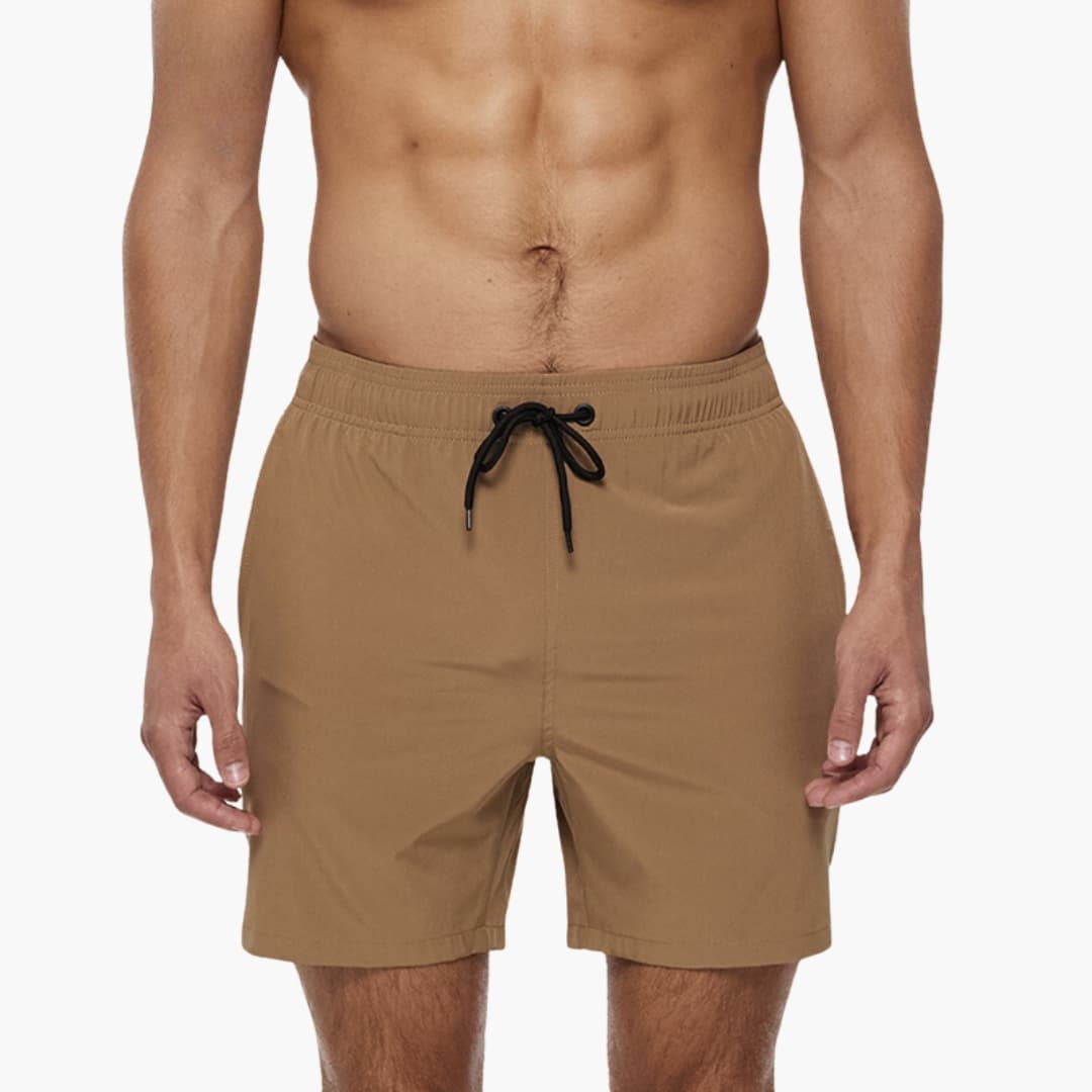 Men's Elastic Waist Shorts