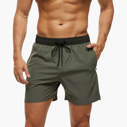Men's Elastic Waist Shorts