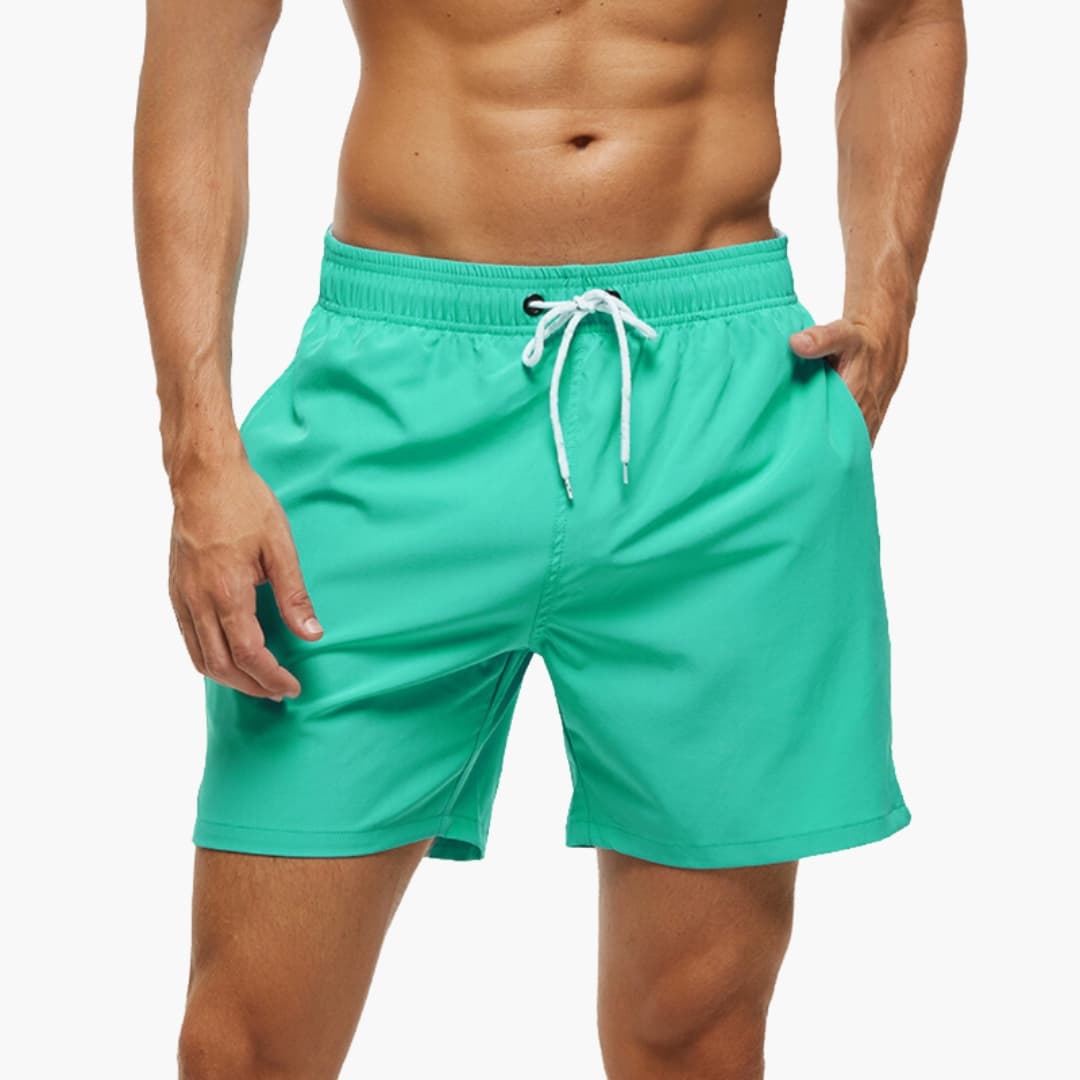 Men's Elastic Waist Shorts