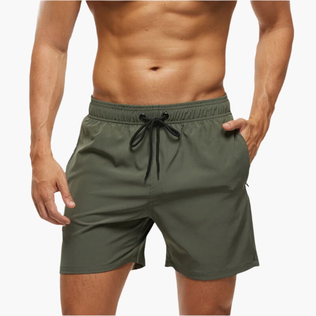 Men's Elastic Waist Shorts - VibreMode