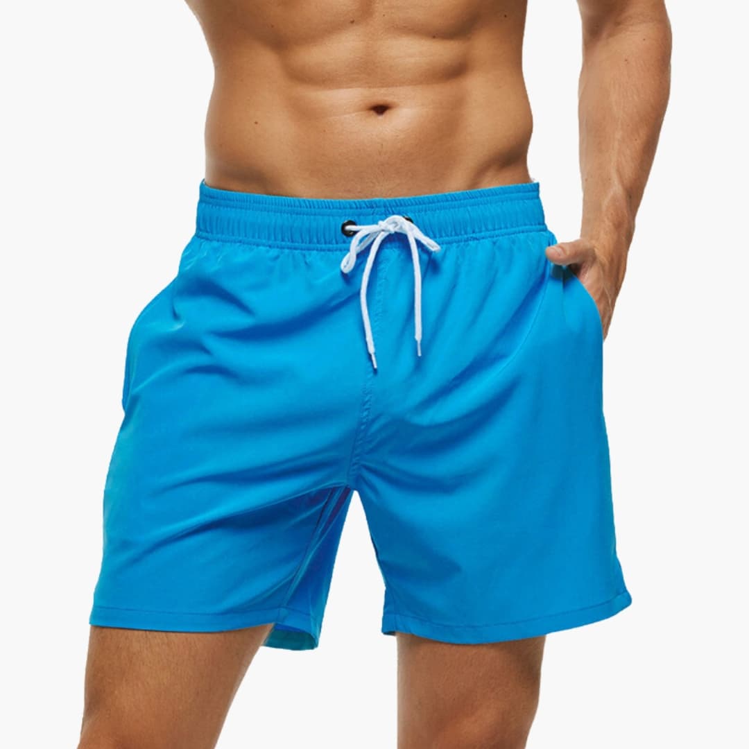 Men's Elastic Waist Shorts