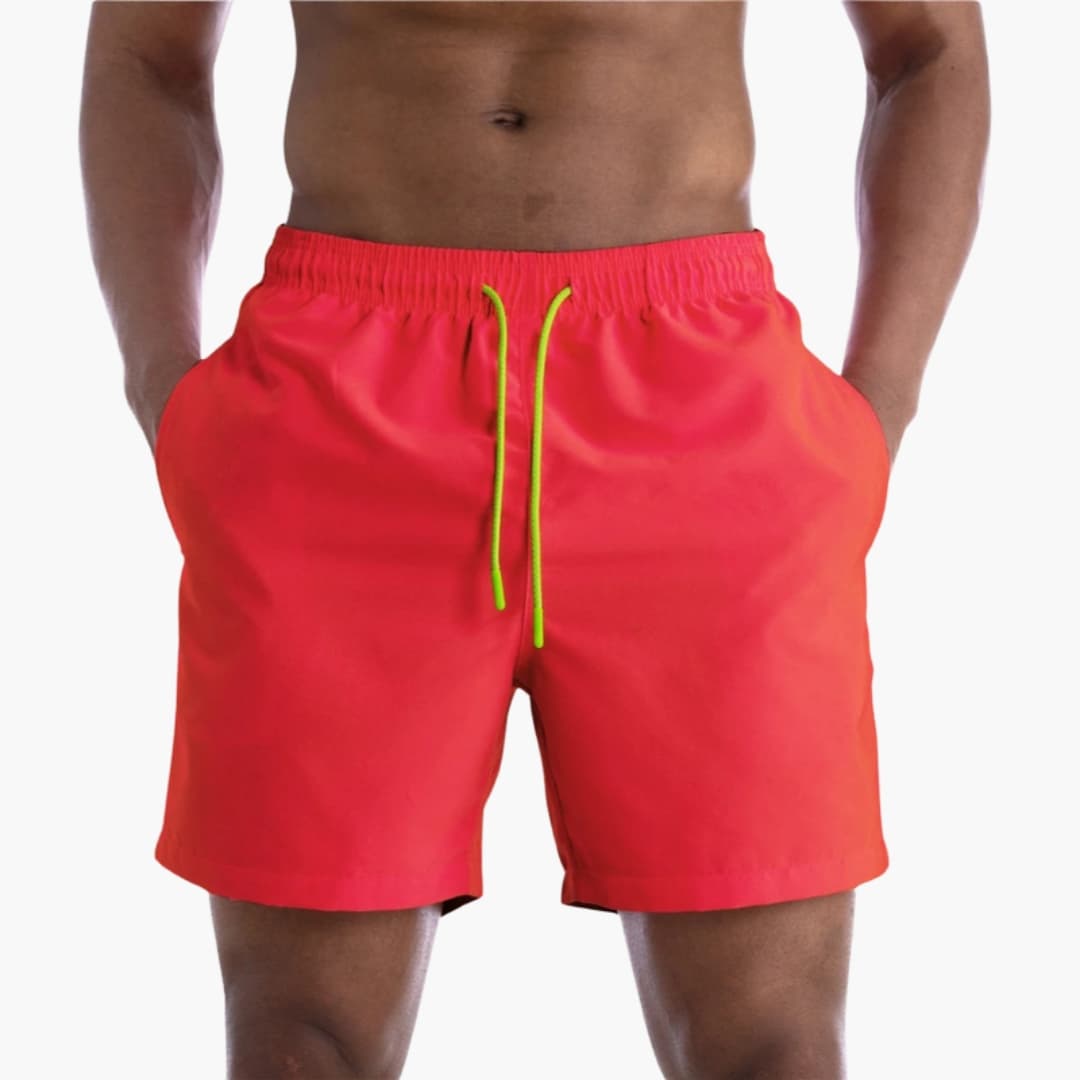 Men's Stretch Shorts Elastic Waistband