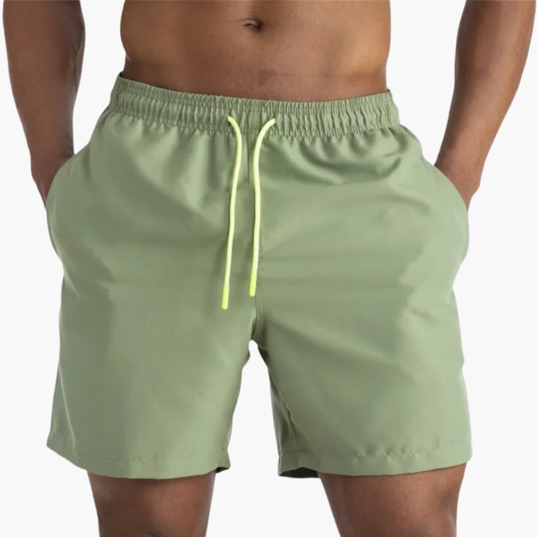Men's Stretch Shorts Elastic Waistband