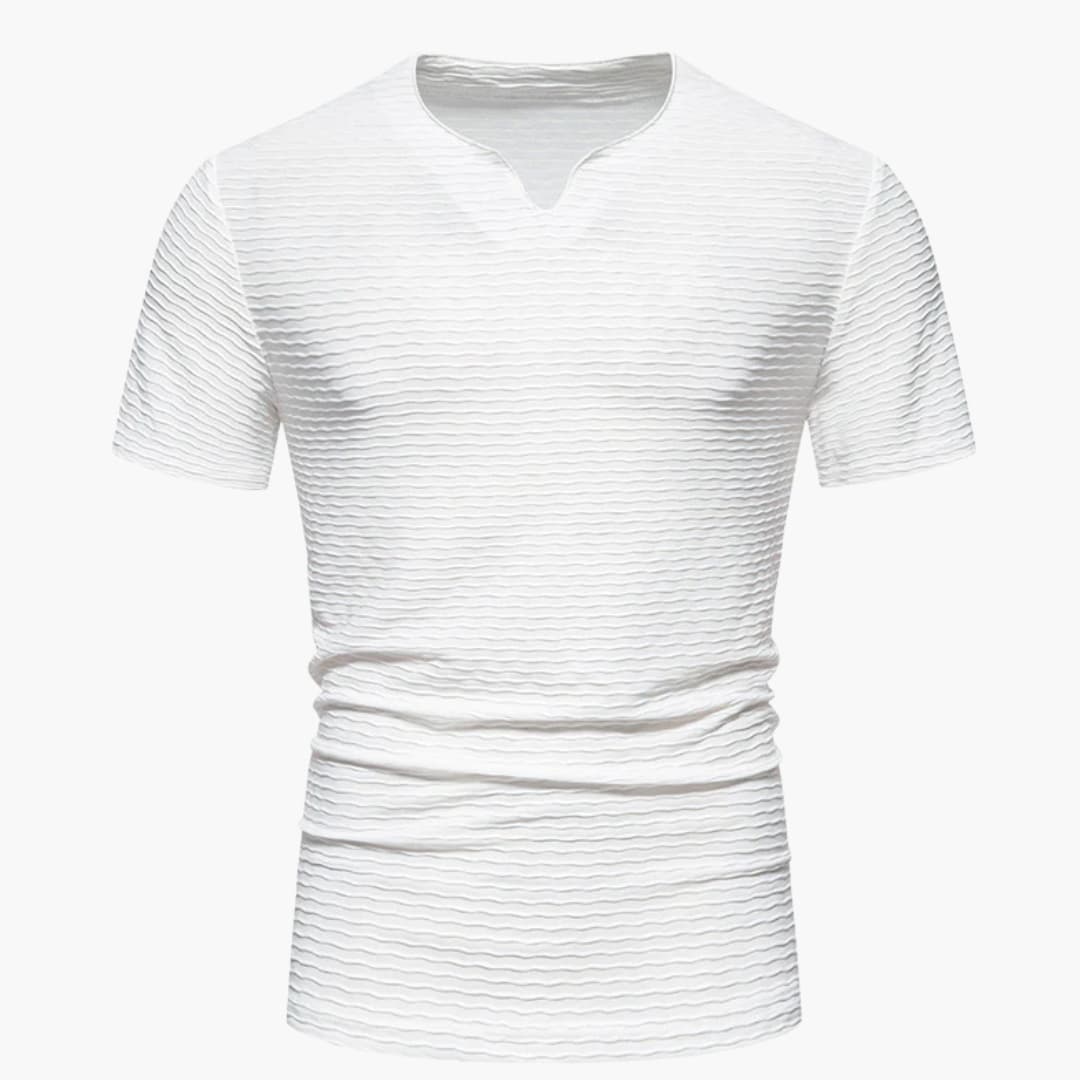 Men's Slim Fit Short Sleeve Crew Neck T-Shirt - VibreMode