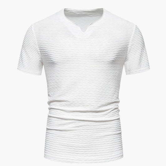 Men's Slim Fit Short Sleeve Crew Neck T-Shirt - VibreMode